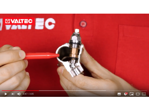 На видео: коллектор с регулирующими вентилями VTc.570